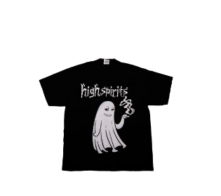 Get Spooky with High Spirits: The Ultimate Stoner Halloween Shirt from High and Hungry